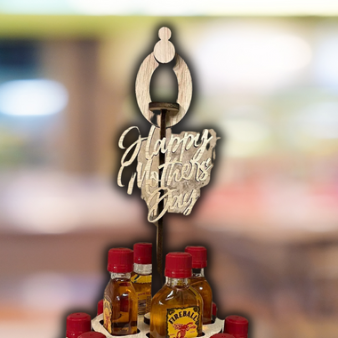 Happpy Mothers' Day Lettering cutout